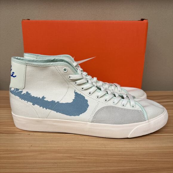 Size 12 - Nike Blazer Court Premium SB Mid Barely Green